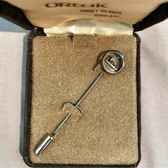Vintage Ortak Silver Pin - Picture 5 of 5